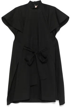 Nº21 Vestido cruzado con cinturón