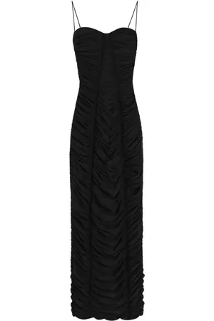 Dolce & Gabbana Vestido midi con diseño fruncido