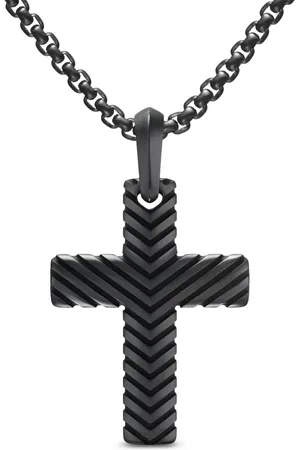 David Yurman Collar Chevron Cross Pendant