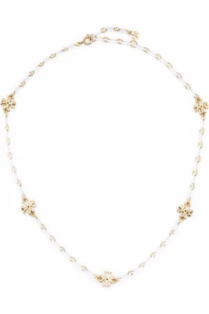 Tory Burch Collar con dije del logo
