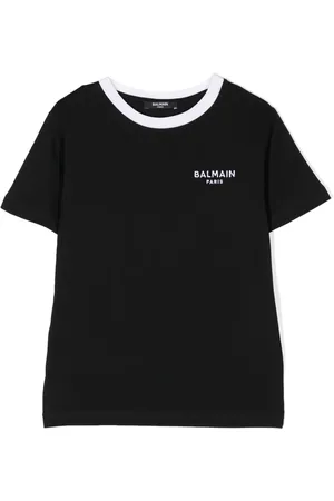 Balmain Playera con logo bordado
