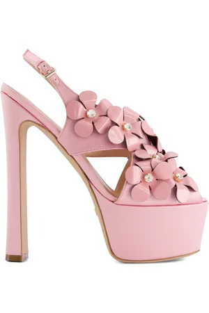 Giambattista Valli Sandalias con apliques de flor