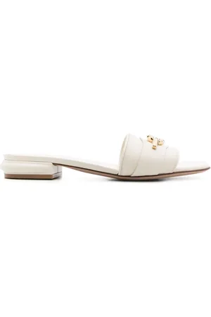 VALENTINO GARAVANI Sandalias slip-on con placa VLogo
