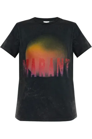 Marant Etoile Playera con logo estampado