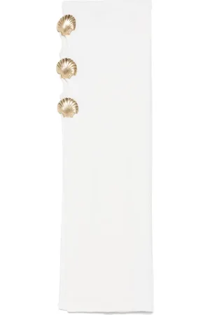 GIUSEPPE DI MORABITO Falda con broche de concha