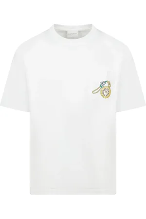 Drôle de Monsieur Playera con detalle bordado