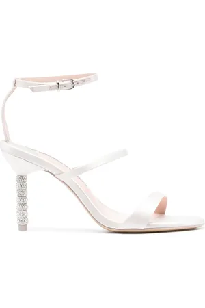 SOPHIA WEBSTER Sandalias satinadas con tacón de 85mm