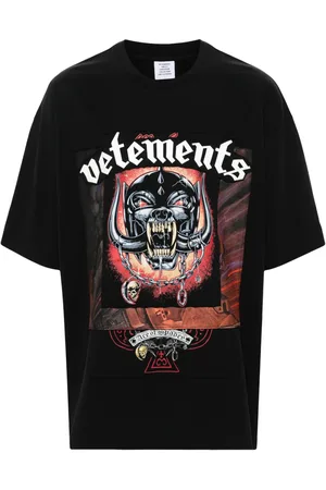 Vetements Playera con aplique del logo