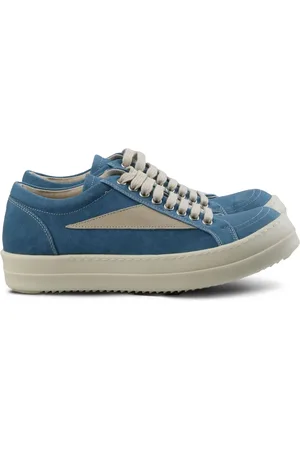 Rick Owens Leather-panelled sneakers