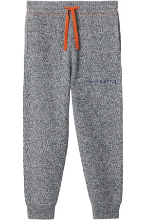 Burberry Pants con logo bordado