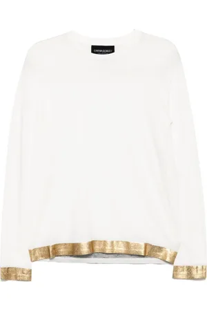Cynthia Rowley Playera manga larga