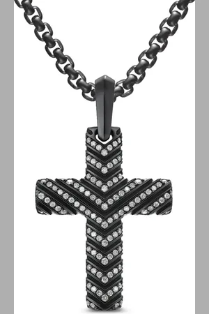 David Yurman Collar Chevron Cross Pendant