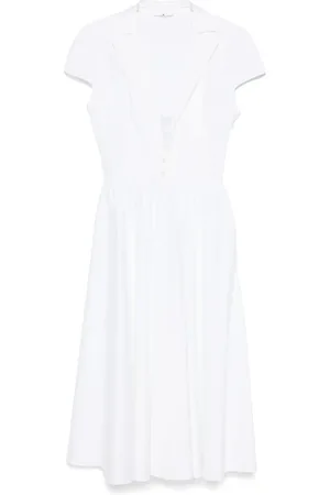 ERMANNO SCERVINO Vestido midi de popelina