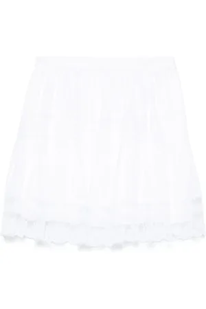 ERMANNO SCERVINO Falda corta con detalle de encaje