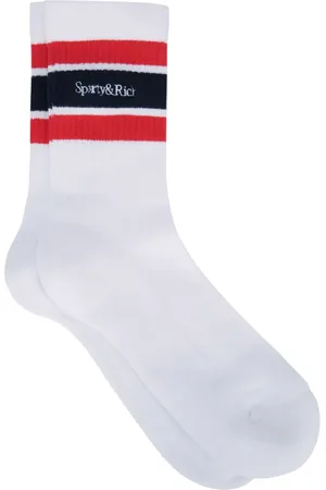 Sporty & Rich Calcetines con logo bordado