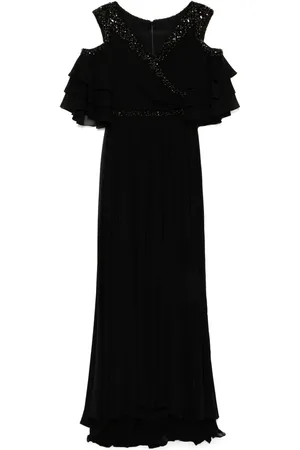Saiid Kobeisy Vestido con hombros descubiertos