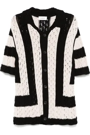 LANEUS Camisa tejida de crochet