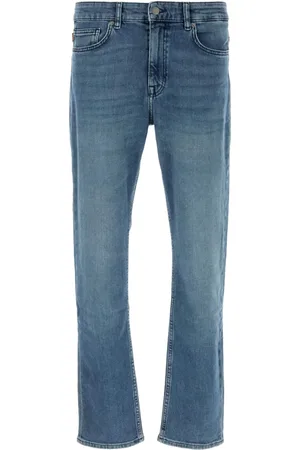 HUGO BOSS Jeans con apliques del logo