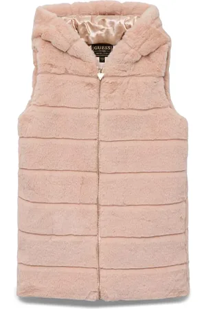 Guess Chaleco de pelo artificial