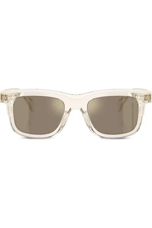 Moncler Lentes de sol con armazón cuadrada