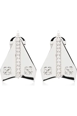 OFF-WHITE Aretes de clip Paperplane