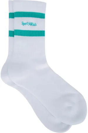 Sporty & Rich Calcetines con logo bordado
