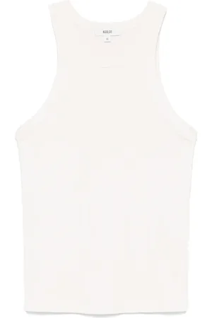 AGOLDE Camiseta tejida de canalé