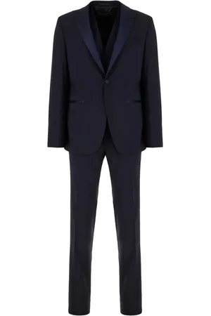 corneliani Traje con solapas de esmoquin
