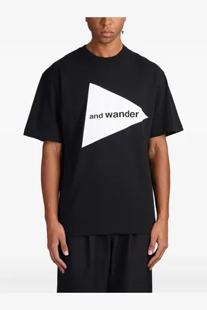 and wander Playera con logo estampado