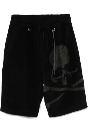 MASTERMIND JAPAN Shorts de tejido rizado