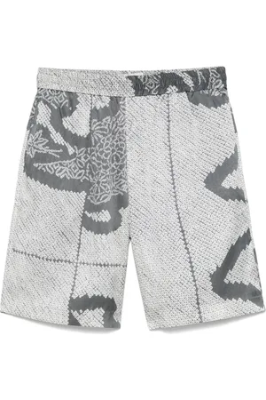 Feng Chen Wang Bermudas con estampado gráfico