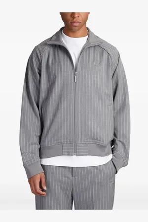 Sergio Tacchini Sudadera con estampado de rayas diplomáticas