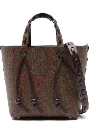 Etro Bolsa mini con estampado de cachemira