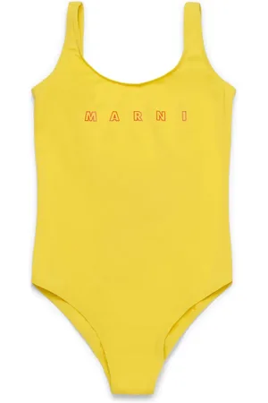 Marni Traje de baño con logo estampado