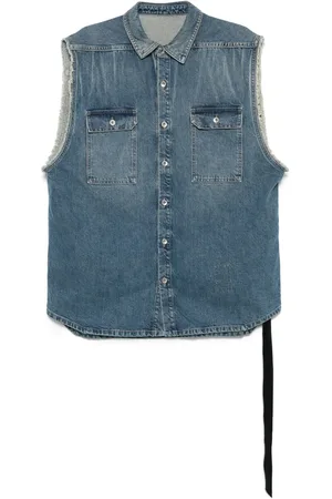 Rick Owens Chaleco SL Tommy Jumbo