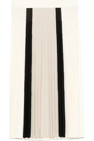 MRZ Falda midi con diseño color block