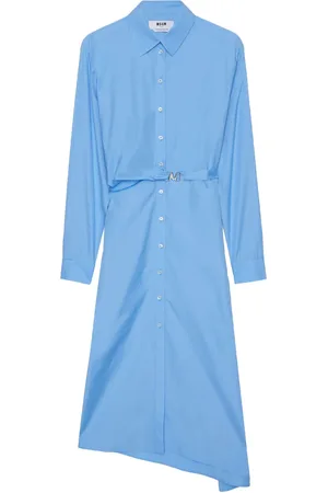 Msgm Vestido con cinturón