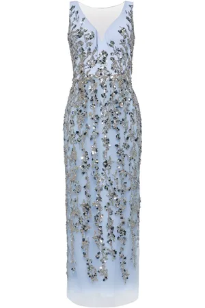 Saiid Kobeisy Vestido bordado con lentejuelas