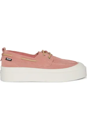 Msgm Mocasines de gamuza