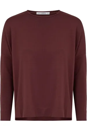 Lenny Niemeyer Playera manga larga con cuello redondo