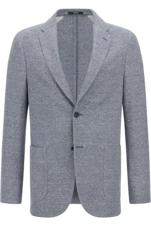 Boggi Milano Blazer con bolsillo de parche
