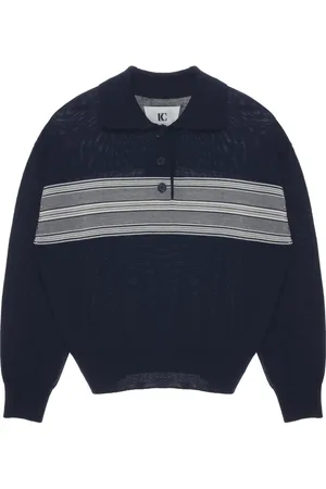Low Classic Suéter con cuello tipo polo