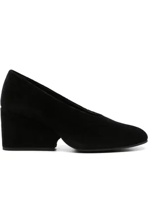 Comme des Garçons Zapatillas con puntera redonda y tacón de 70mm