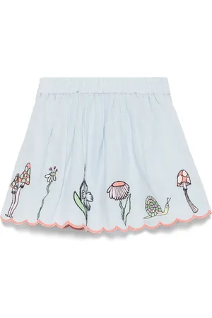 Stella McCartney Falda con motivo bordado