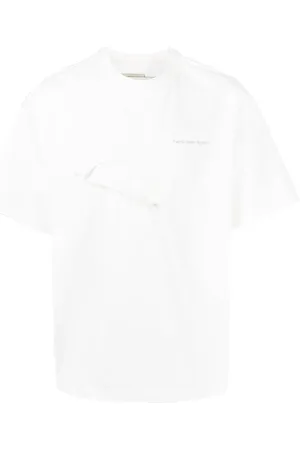 Feng Chen Wang Playera con diseño patchwork