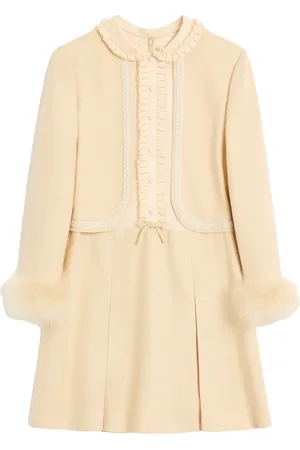 VALENTINO GARAVANI Vestido corto estilo rústico