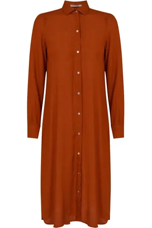 Lenny Niemeyer Vestido camisero con dobladillo curvo