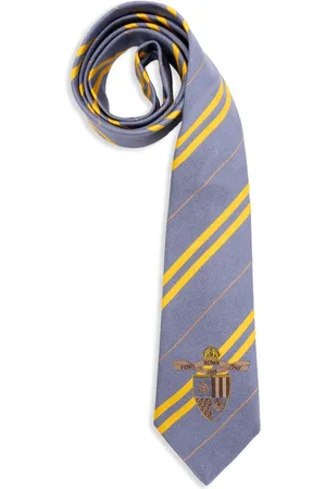 Fendi Corbata con motivo de rayas