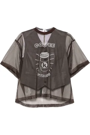 Kolor Top con estampado gráfico