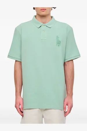 Ralph Lauren Playera tipo polo con logo bordado
